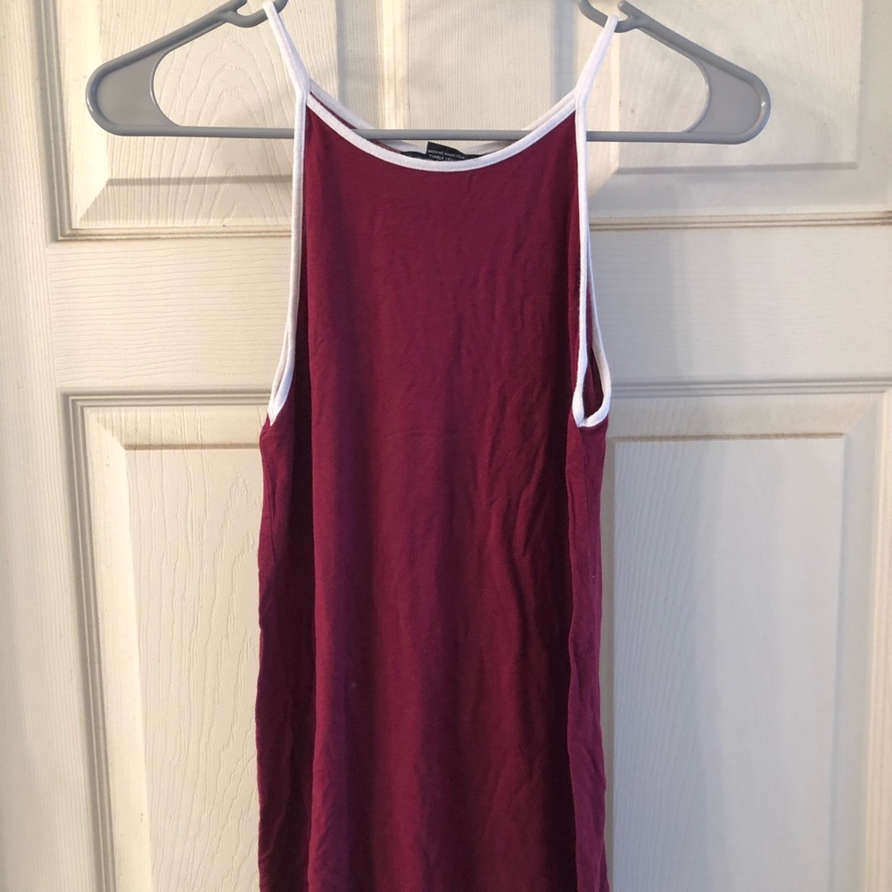 Maroon Tank Top